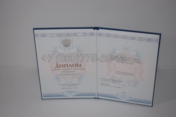 Диплом Техникума 2025г ГОЗНАК в Нальчике